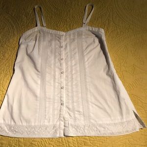 American Eagle outfitters white summer top
